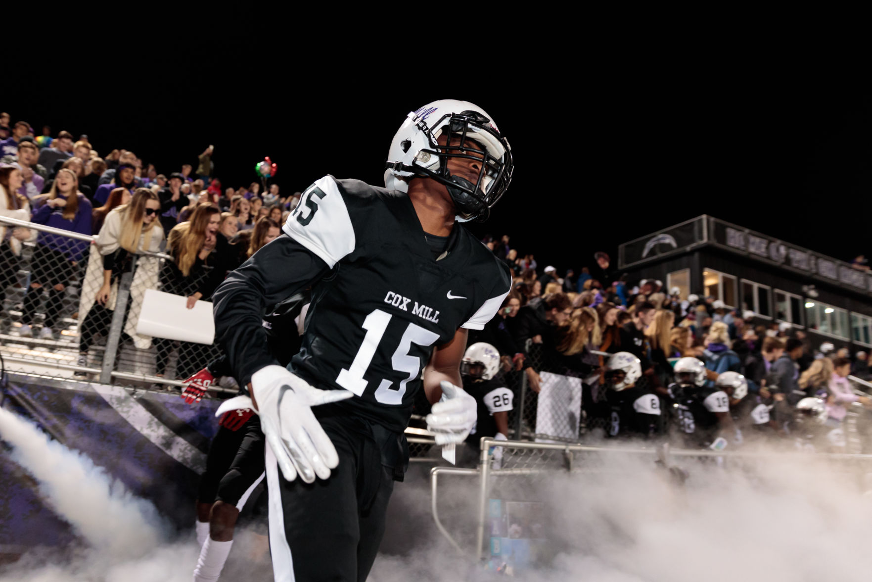 Cox Mill defeats Central Cabarrus 31-6 on Senior Night.